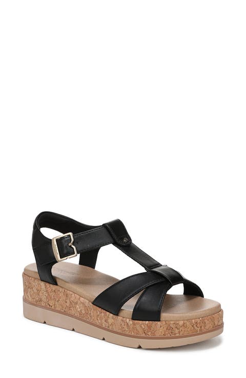 Once Again Platform Wedge Sandal (Women)