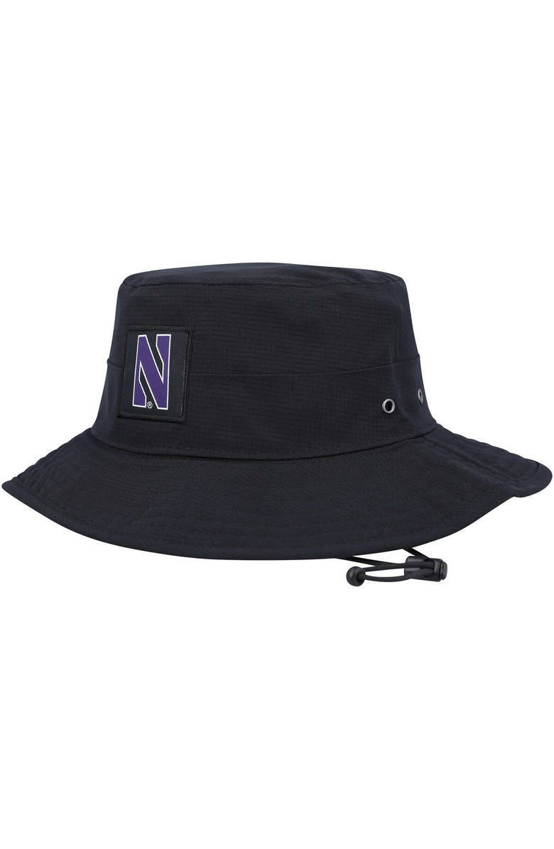 Under Armour Men's Under Armour Black Northwestern Wildcats Airvent Performance Boonie Hat, Main, color, 