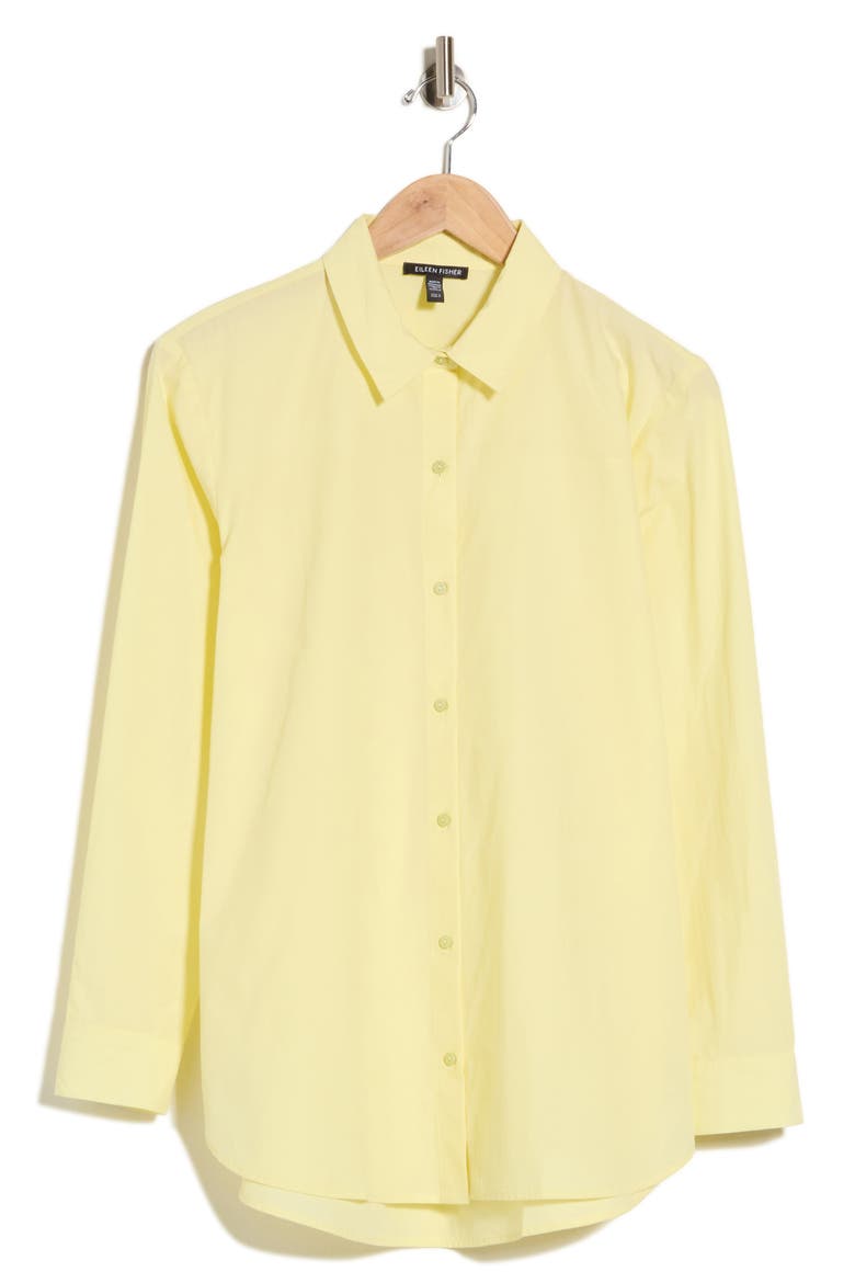 Organic Cotton Long Sleeve Shirt, Alternate, color, CITRUS