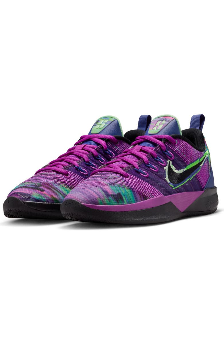 Nike Kids' Sabrina 3 Basketball Shoe, Main, color, Purple/Black