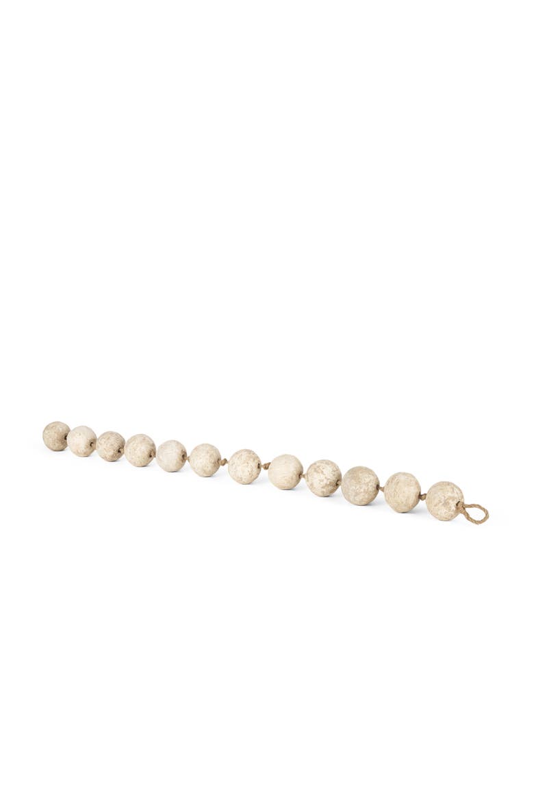 Varamala Sphere Garland, Main, color, White