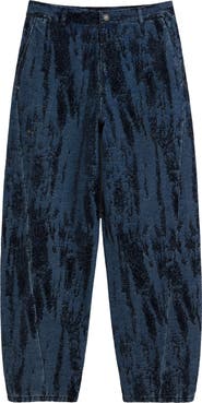 Desigual Hight Waist Barrel Legs Jeans