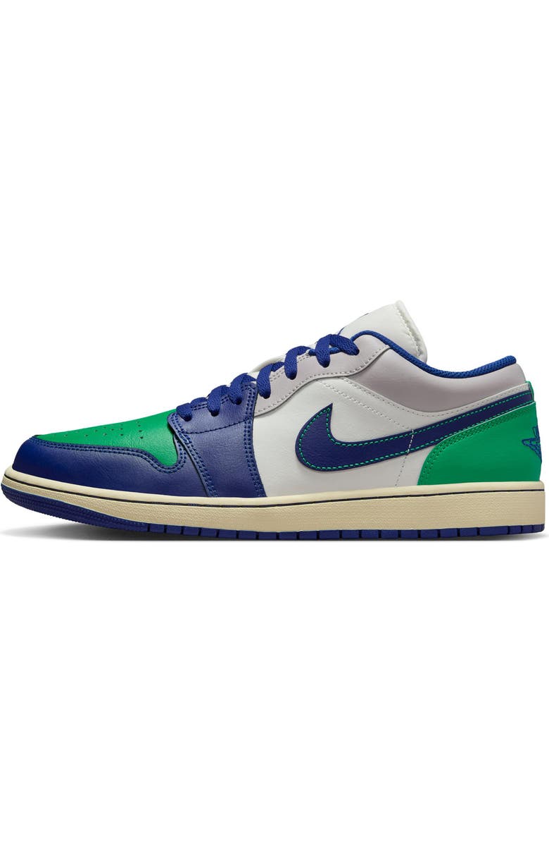 Jordan Air Jordan 1 Low Sneaker, Alternate, color, Sail/ Stadium Green