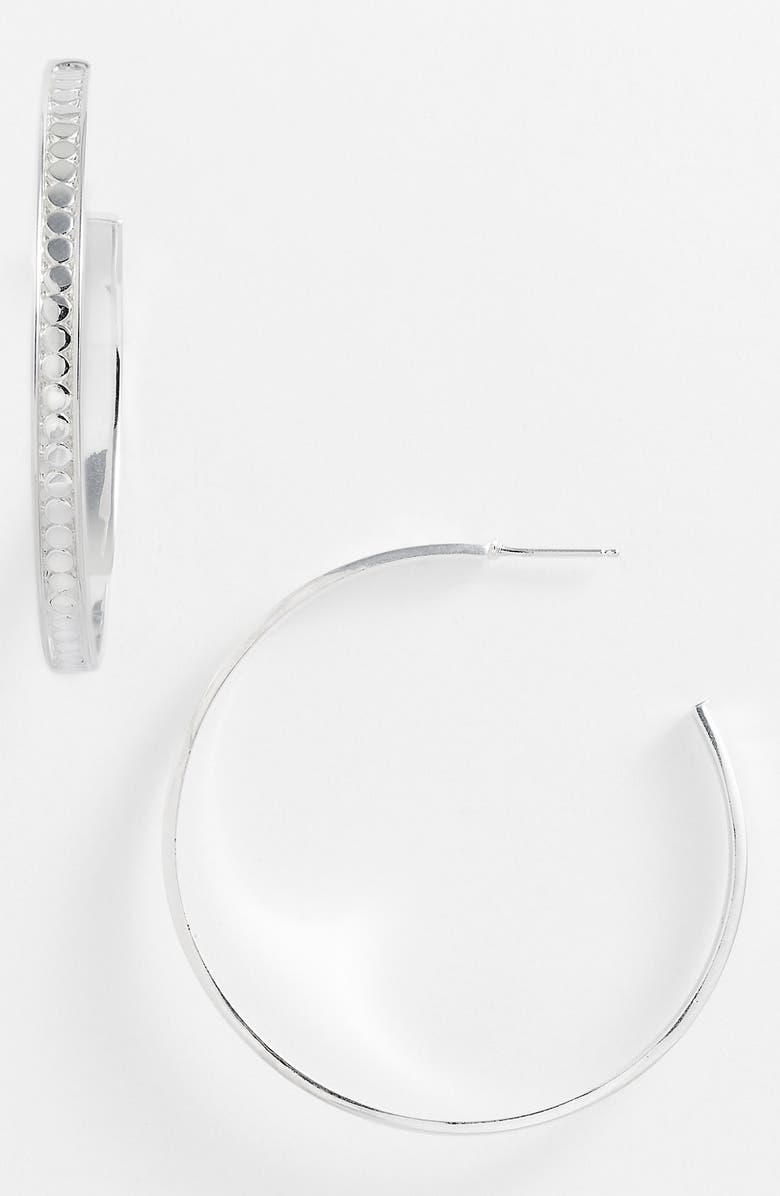 Anna Beck Large Hoop Stud Earrings, Main, color, 
