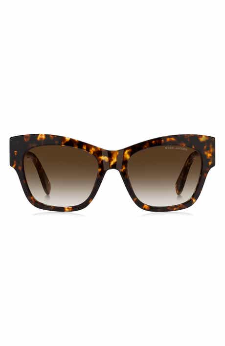 54mm Gradient Rectangular Sunglasses