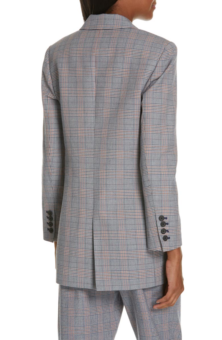 Equipment Jeanne Check Blazer, Alternate, color, 
