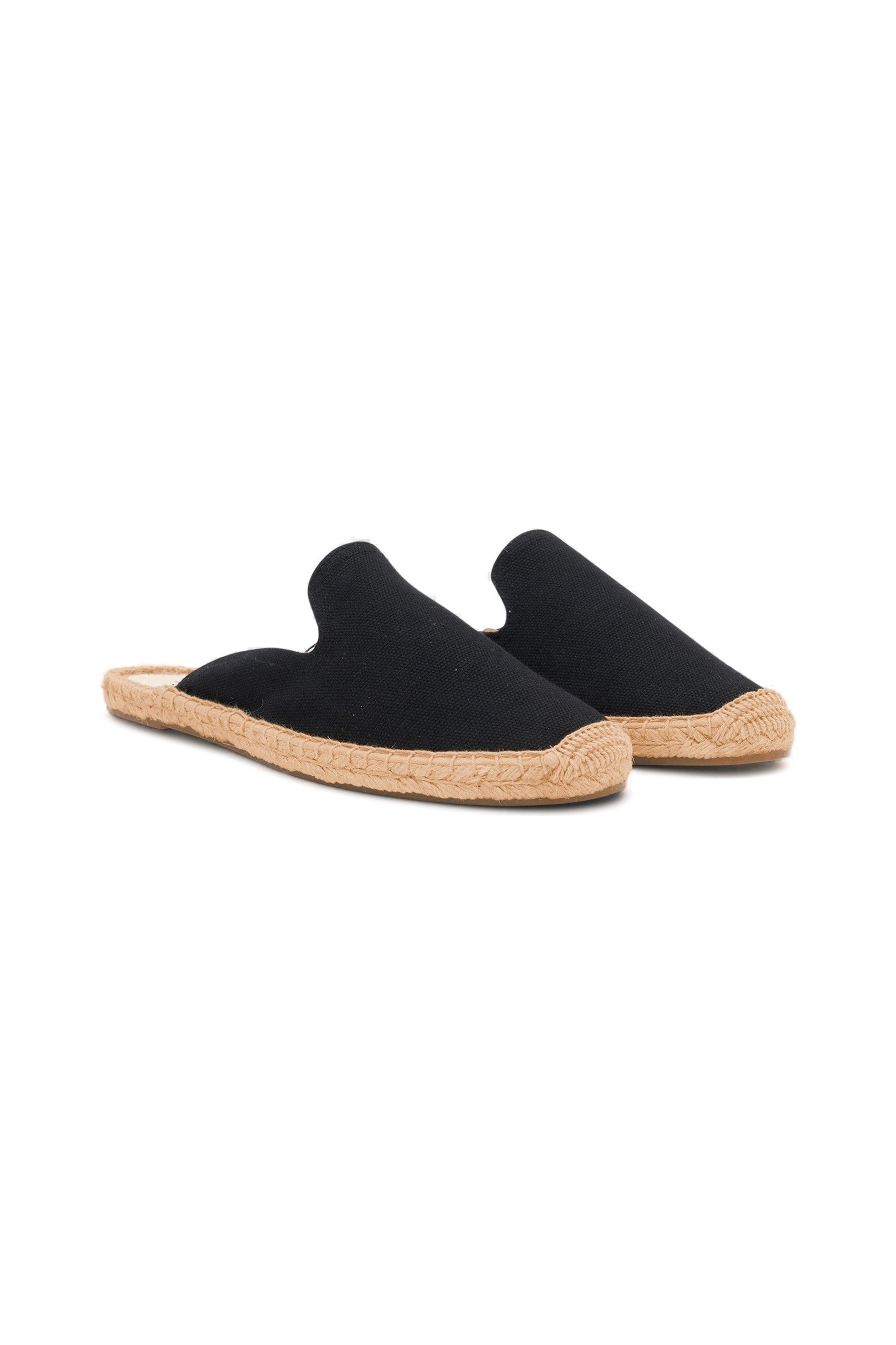 Soludos The Dali Mule Canvas Colors Espadrille, Alternate, color, Noche Black