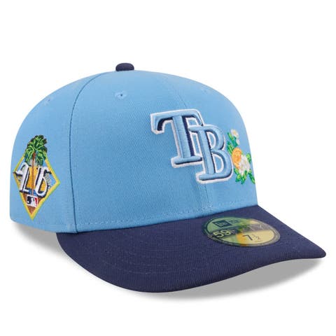Men's New Era  Light Blue/Navy Tampa Bay Rays 2026 Spring Training Low Profile 59FIFTY Fitted Hat
