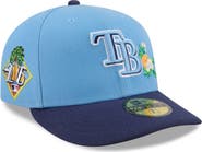New Era Men's New Era  Light Blue/Navy Tampa Bay Rays 2026 Spring Training Low Profile 59FIFTY Fitted Hat