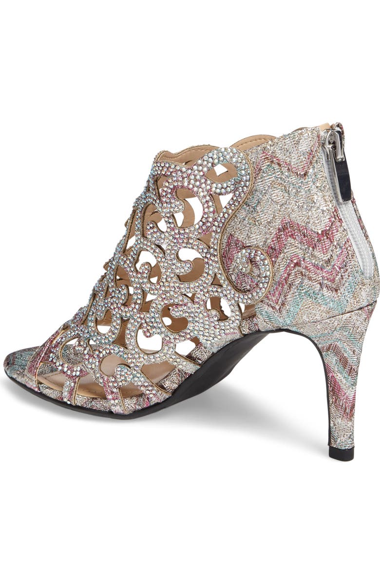 J. Reneé McWayfalls Peep Cutout Bootie, Alternate, color,