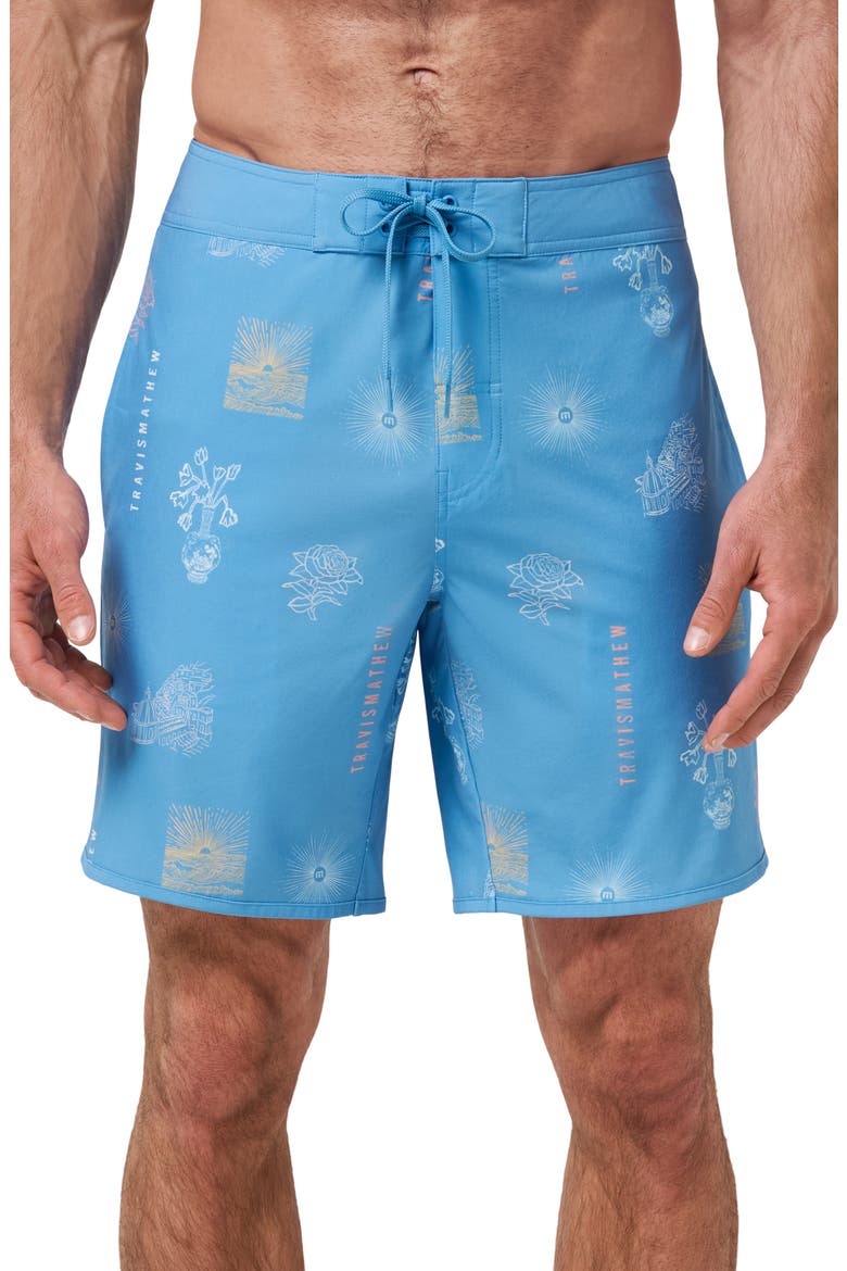 Passport Board Shorts, Main, color, PACIFIC COAST
