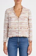 Santorelli Reggie Cropped Jacket in Modern Tweed