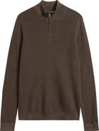 Nordstrom Cotton
Cashmere Quarter Zip Sweater