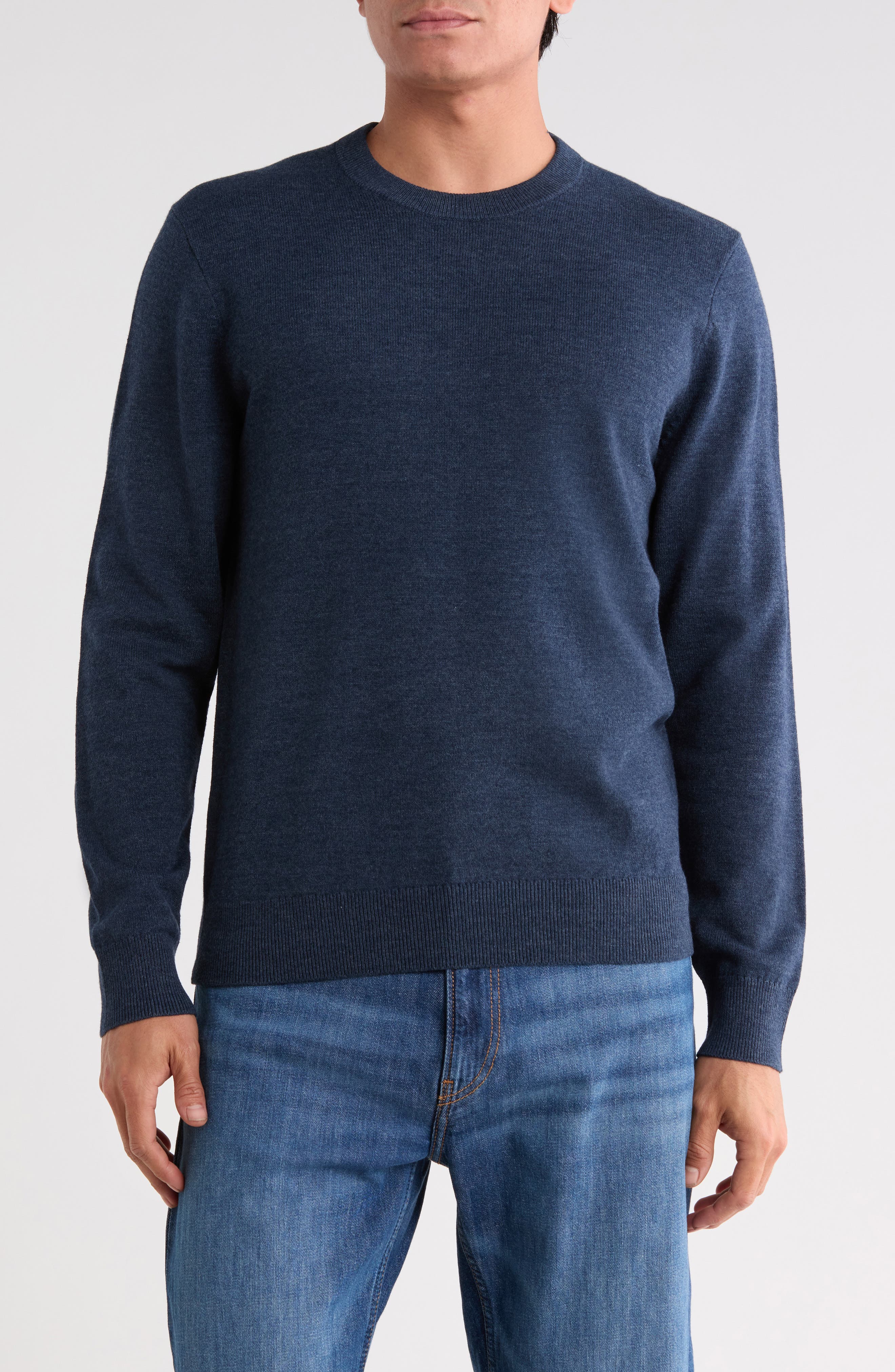 selected NAVY INDIGO HEATHER