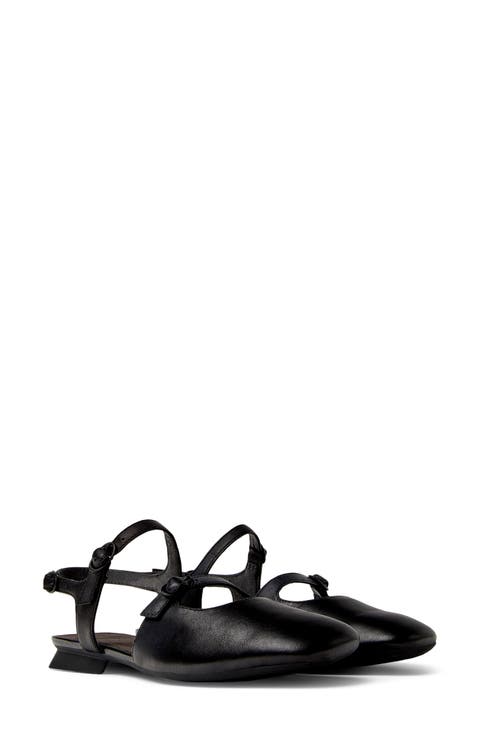 Myra Ankle Strap Flat (Women)