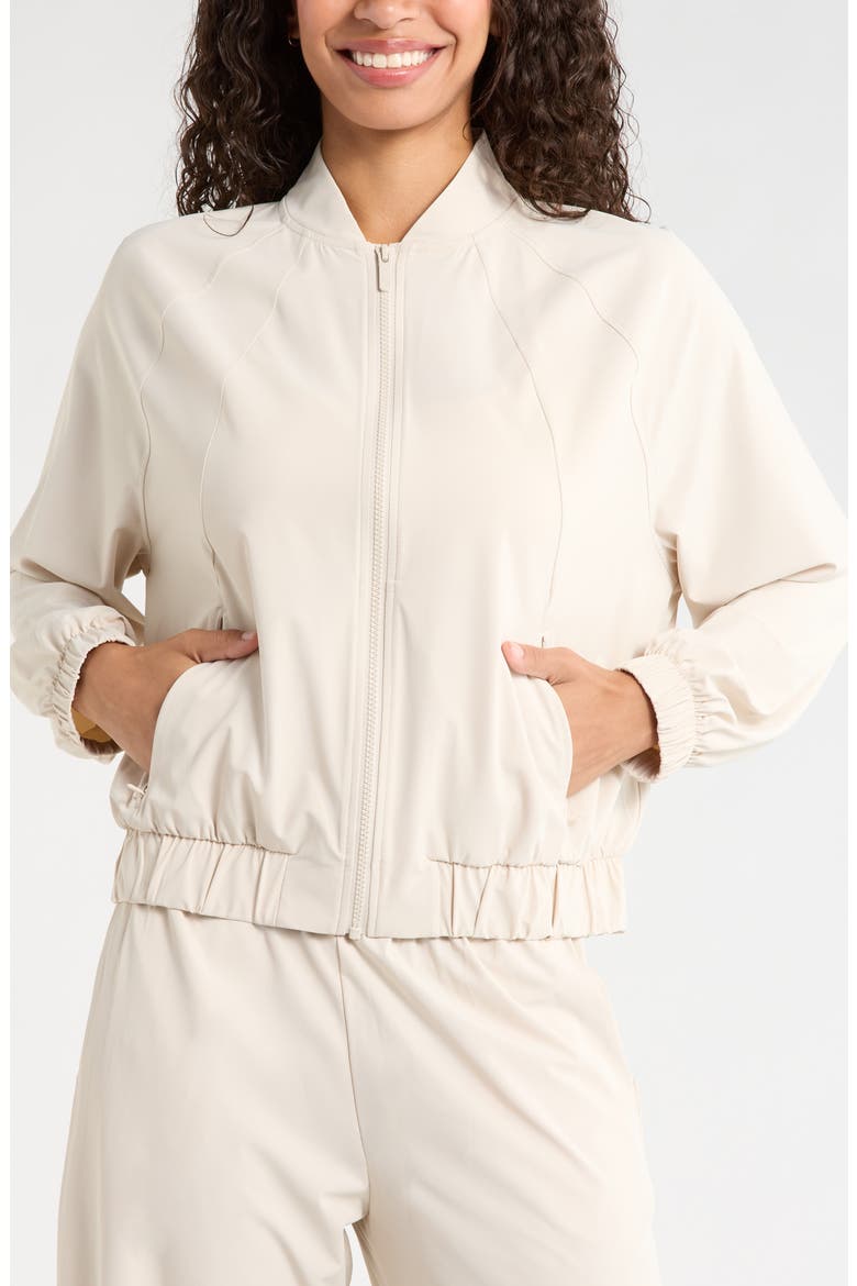 Atlas Bomber Jacket, Alternate, color, MOONBEAM