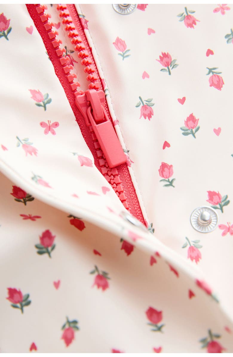 NEXT Kids' Print Waterproof Hooded Jacket, Alternate, color, Neutral