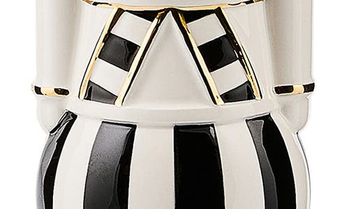 Mackenzie-childs Mackenzie Childs Courtly Noel Ceramic Nutcracker In Multi