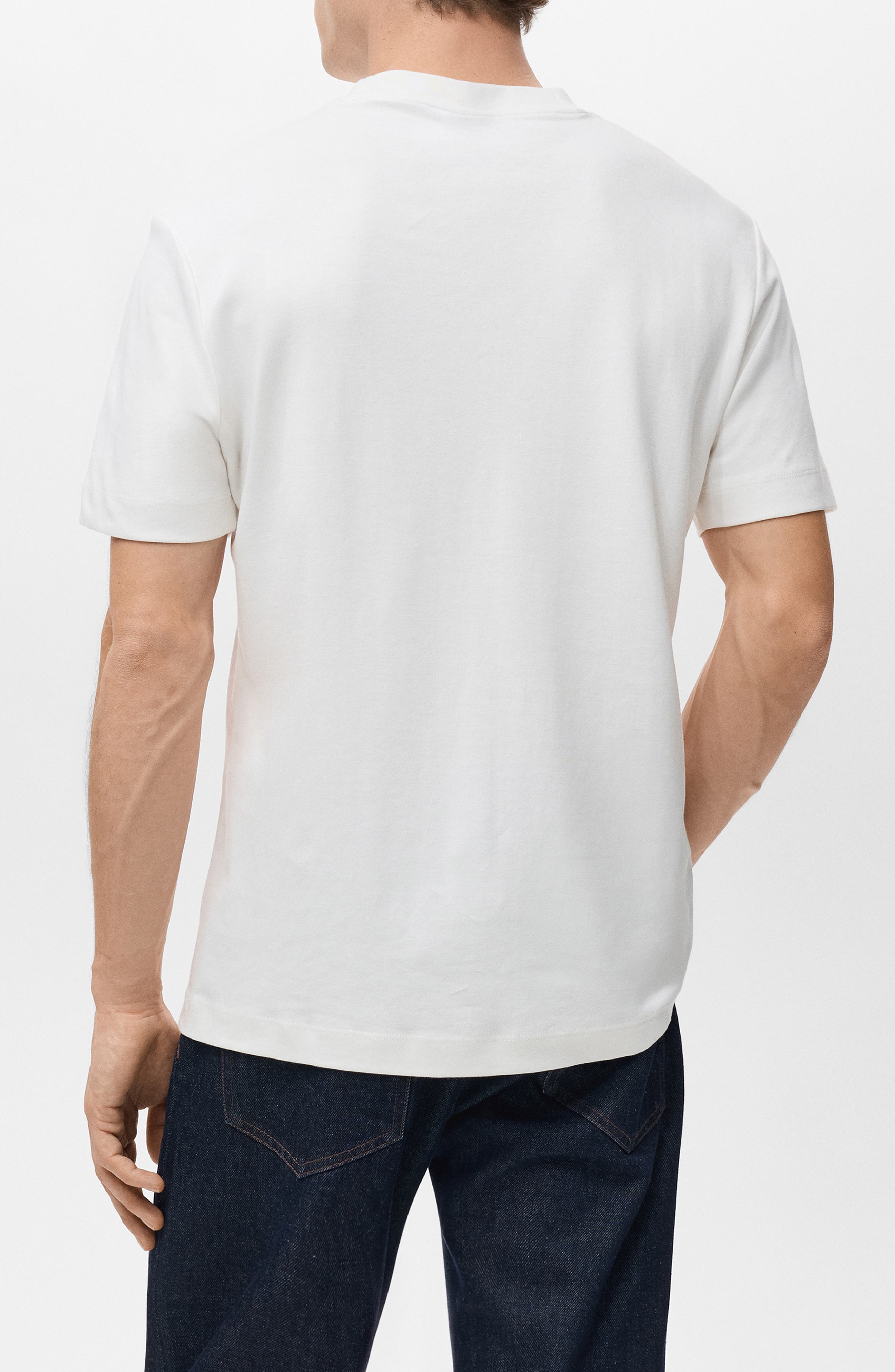 Regular Fit Medium Weight Cotton T-Shirt - image 4