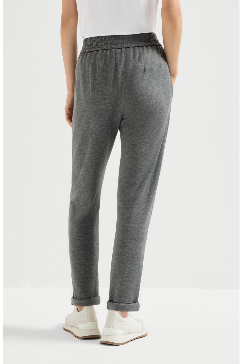 Interlock trousers, Alternate, color, Dark Grey