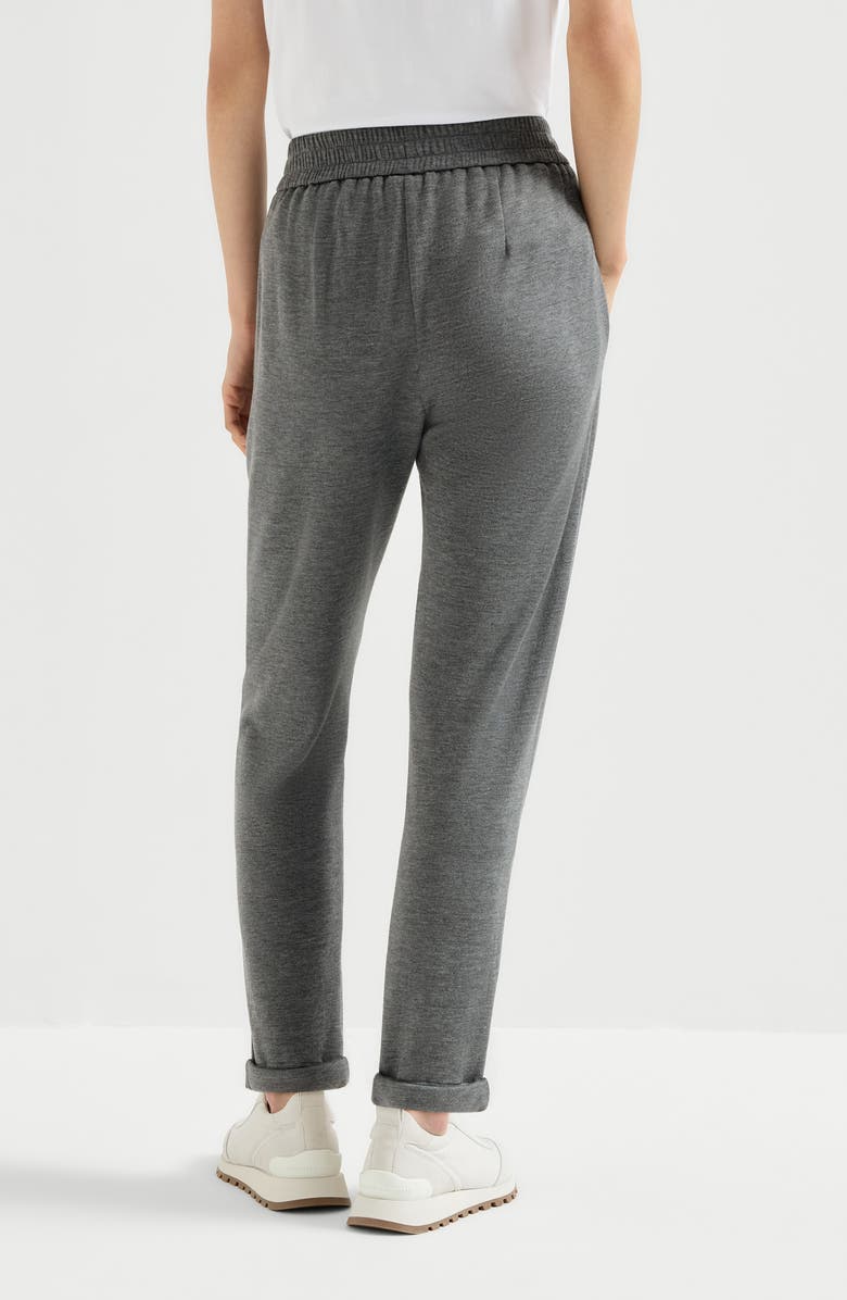Brunello Cucinelli Interlock trousers, Alternate, color, Dark Grey