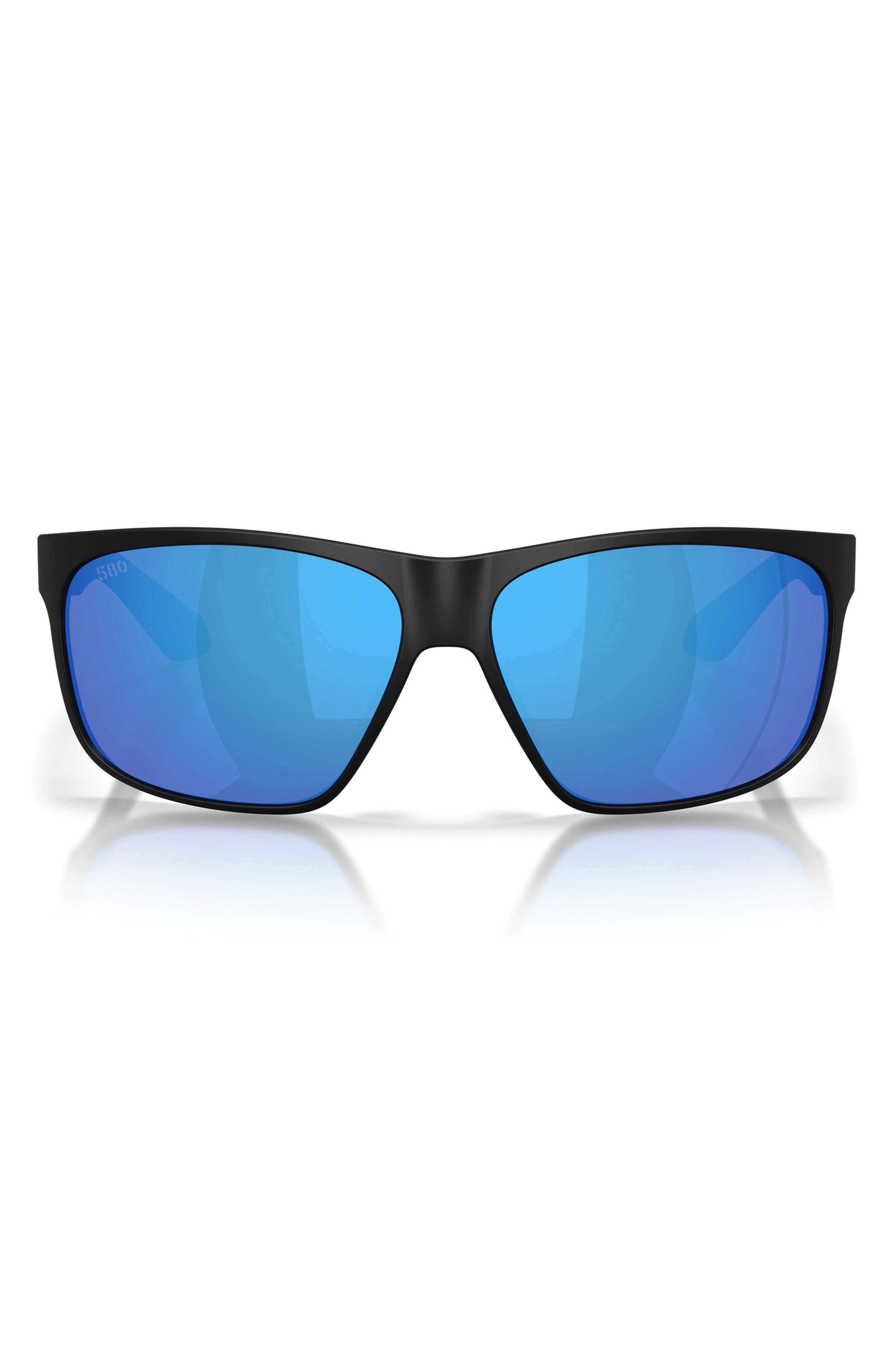 MATTE BLACK / BLUE MIRROR 580G