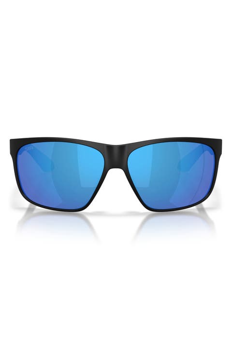 Trades 60mm Polarized Square Sunglasses