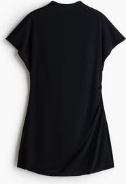 H&M Draped Turtleneck Dress