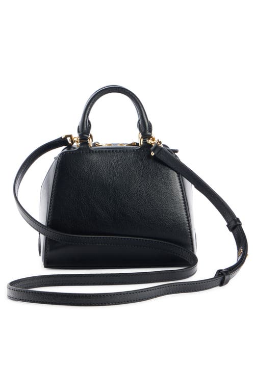 Givenchy Nano Antigona Cube Patent Leather Satchel In 001-black