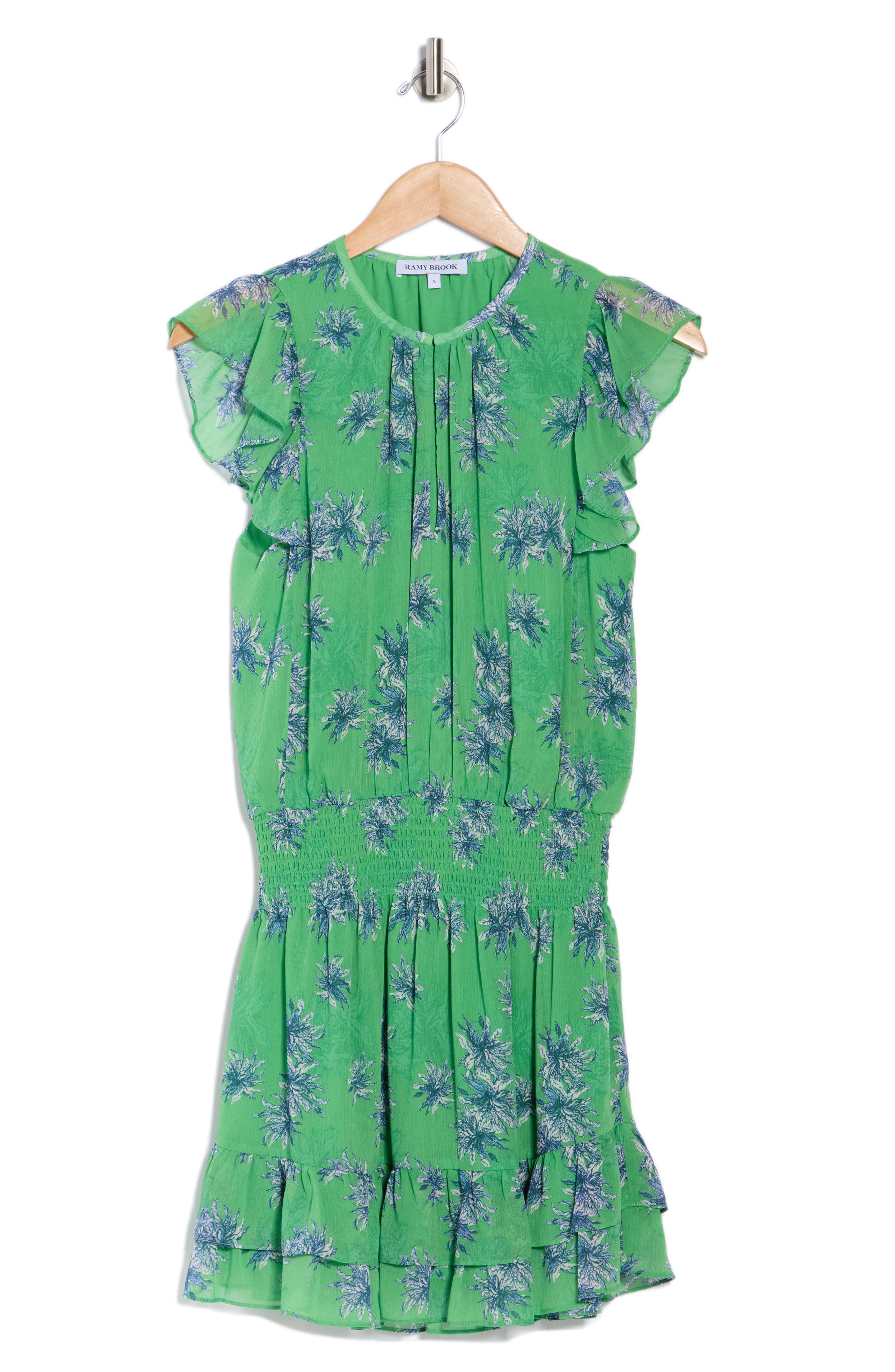 Ramy Brook Knox Fern Tiered Dress
