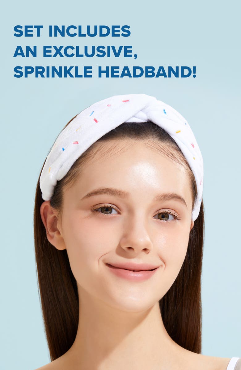 I DEW CARE Sunday Scoop Wash Off Masks & Headband Set, Alternate, color,