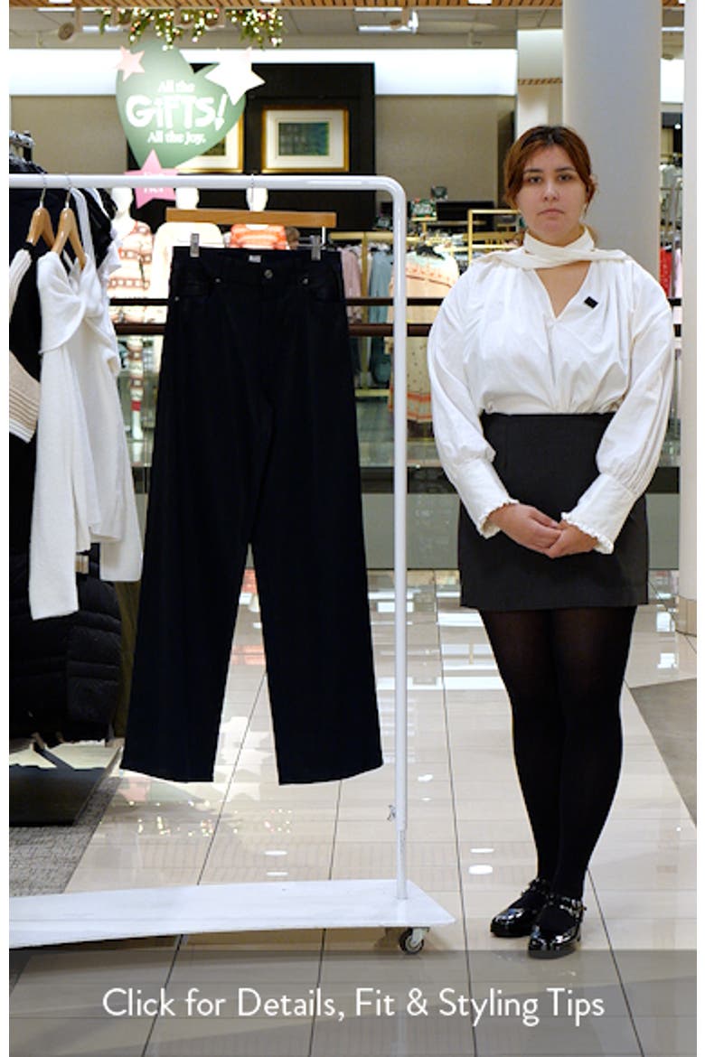 Sasha Coated High Waist Wide Leg Jeans video