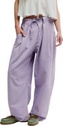 Free People Chambers Drawstring Linen & Cotton Pants