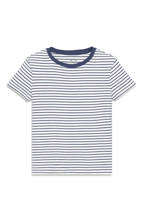 Women's Fit Rib Tee In Stripe