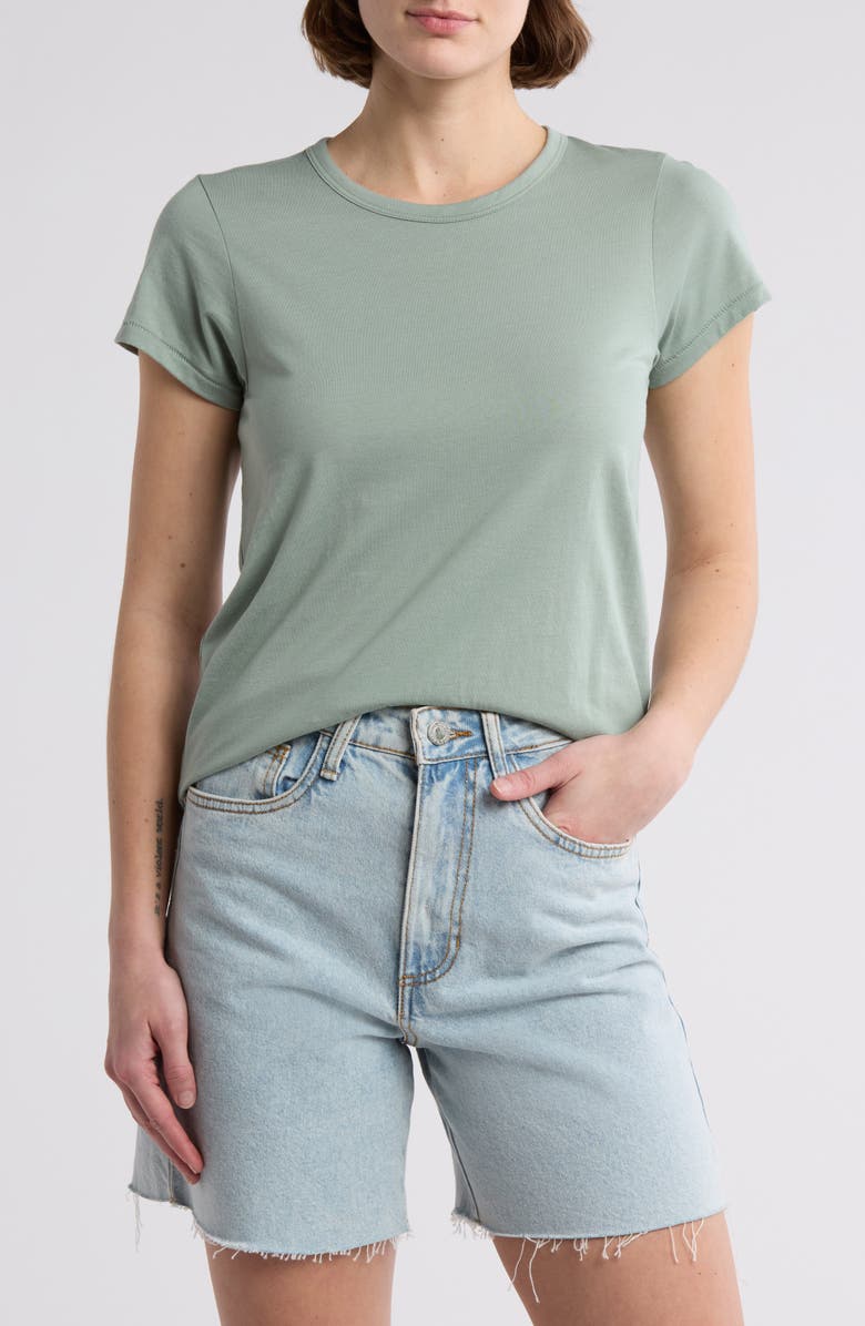 rag & bone Core Crewneck Cotton T-Shirt, Main, color,