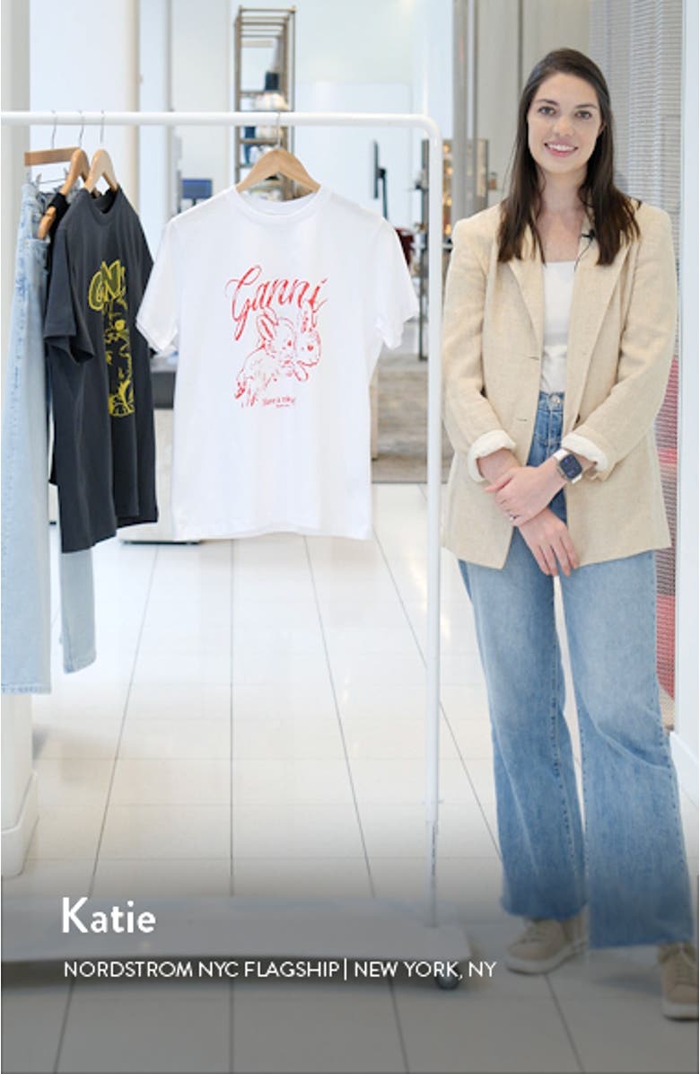 Kitty Organic Cotton Graphic T-Shirt, sales video thumbnail