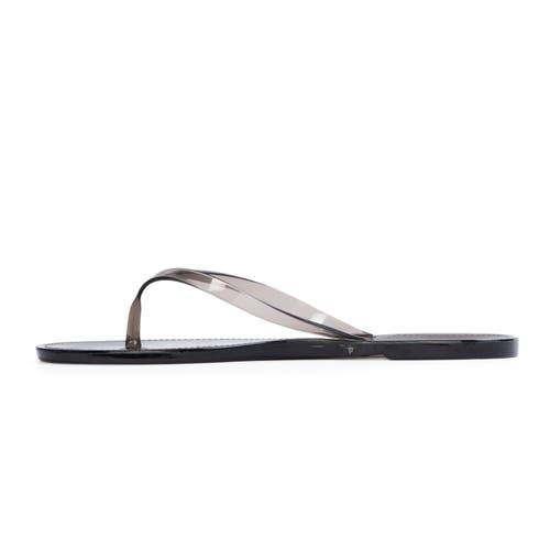 Black Suede Studio Jeli Pvc Sandals In Black