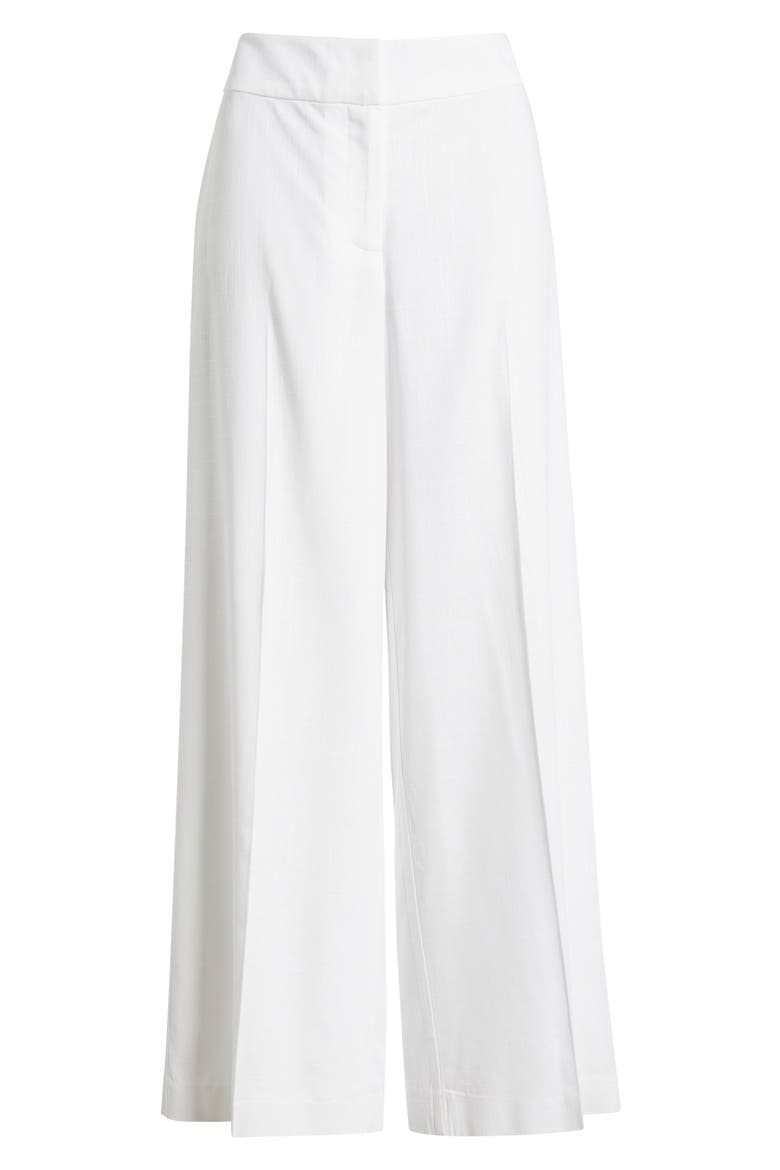 Wide Leg Pants, Alternate, color, WHITE