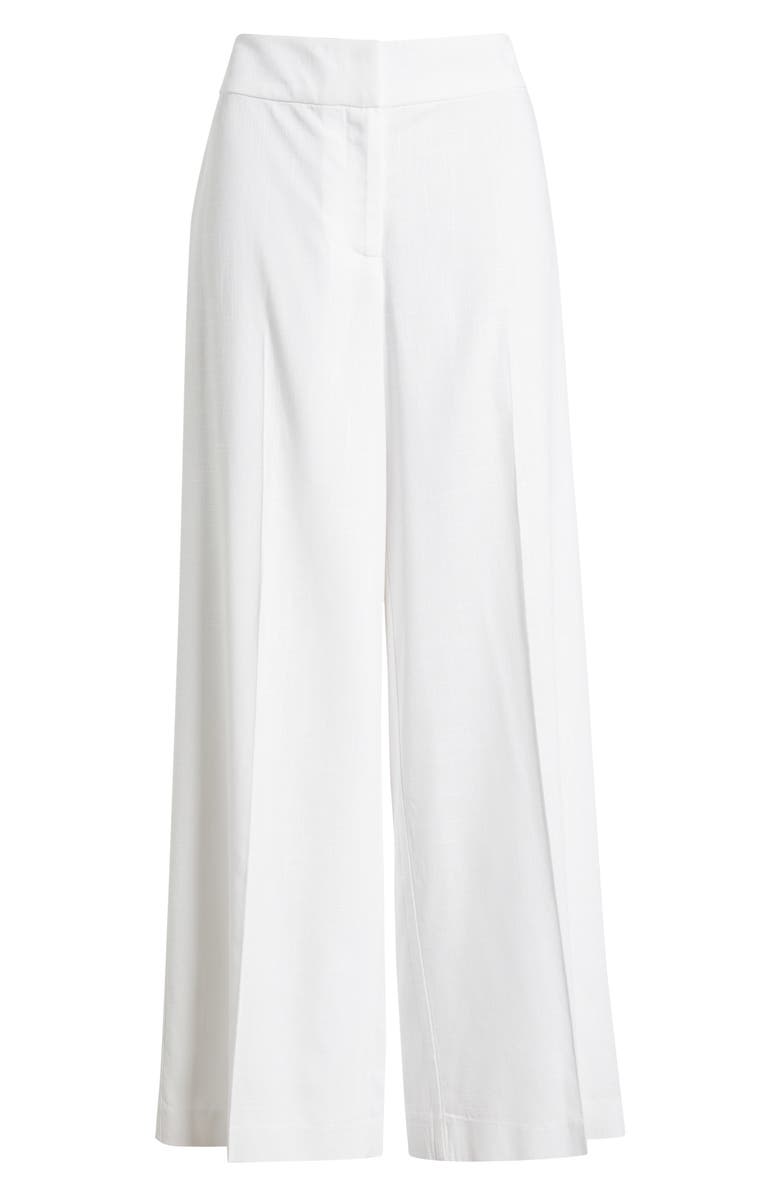 Tahari ASL Wide Leg Pants, Alternate, color, White