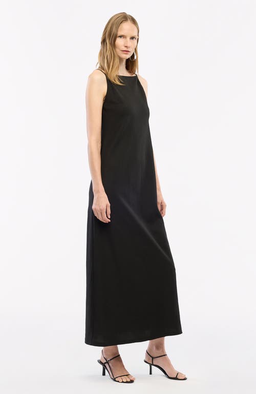 Shop Another Tomorrow Square Neck Slip Dress In Off White