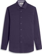 Bugatchi Jimmy OoohCotton® Solid Button-Up Shirt