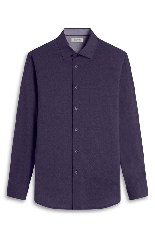 Bugatchi Jimmy Ooohcotton® Solid Button-up Shirt In Black