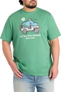 LIFE IS GOOD Big & Tall Not All Who Wander Are Lost Graphic T-Shirt