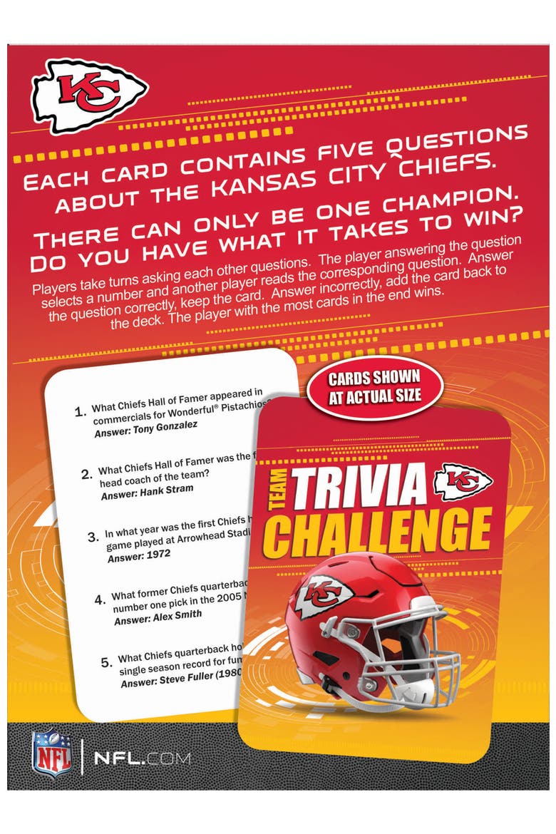Kansas City Chiefs Trivia Challenge, Alternate, color, Multicolor