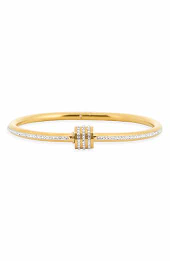 NORDSTROM RACK Demi Fine Crystal Barrel Bangle Bracelet