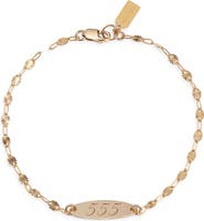 Set & Stones Engraved Angel Number Bracelet