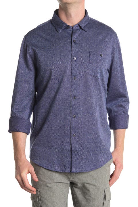 Solid Knit Regular Fit Shirt