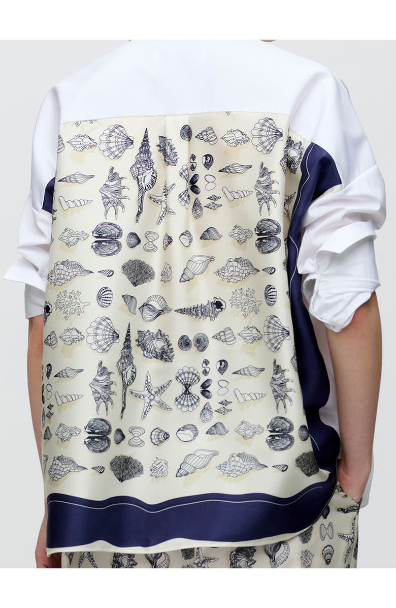 Callas Milano SIRENE Scarf back shirt, Alternate, color, White