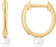 EFFY Freshwater Pearl Huggie Earrings