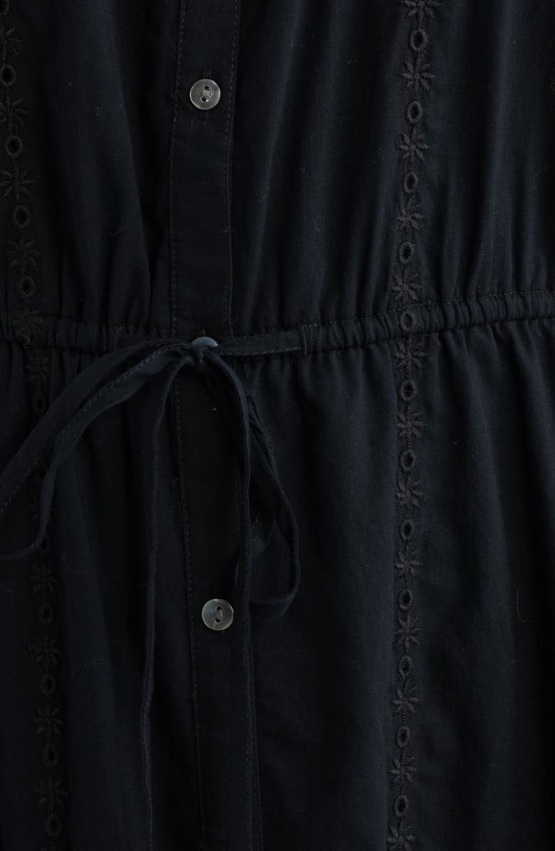 Rails Lorina Cotton Maxi Dress, Alternate, color, Black